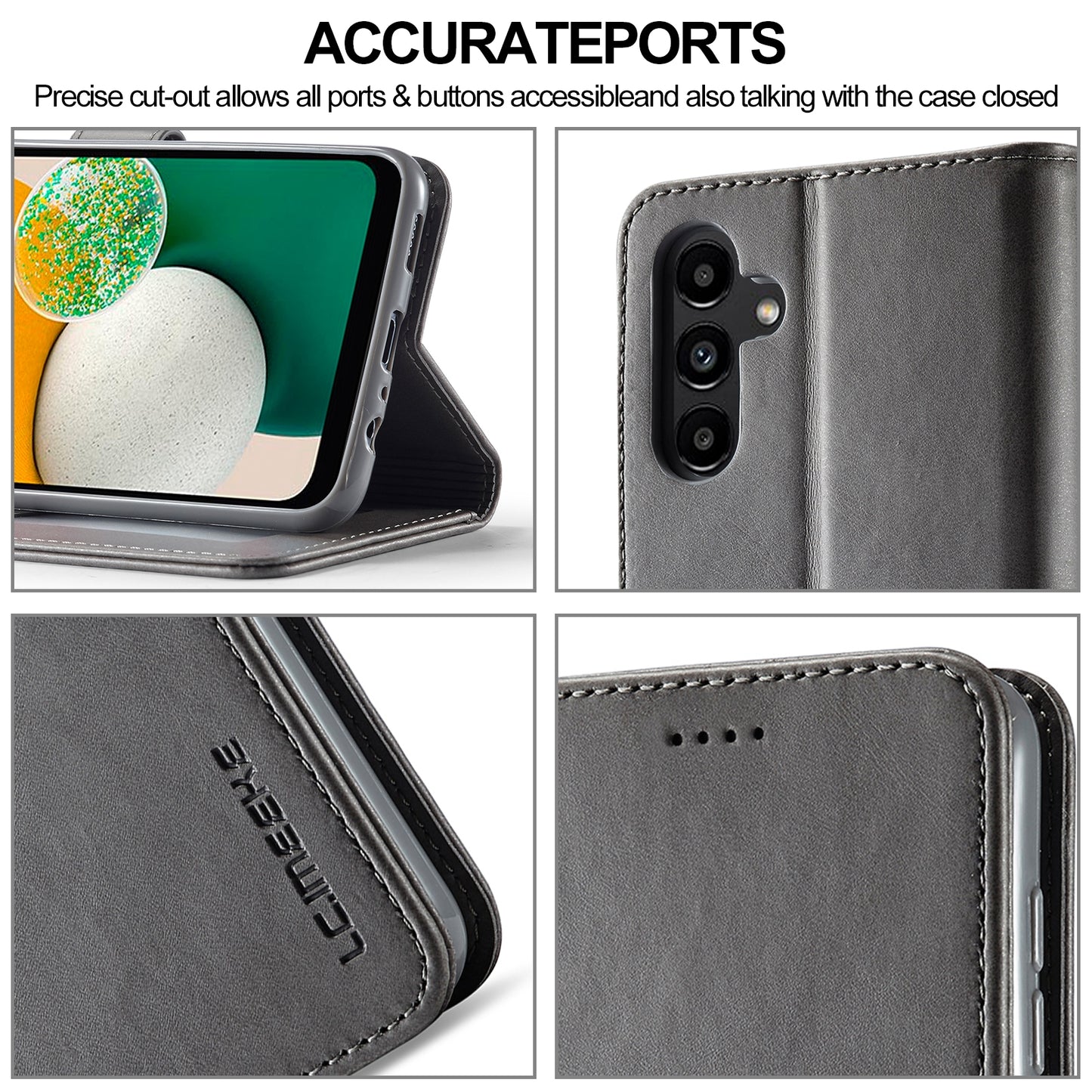 Samsung Galaxy A25 Calf Texture Leather Case – Elegant & Durable Protection