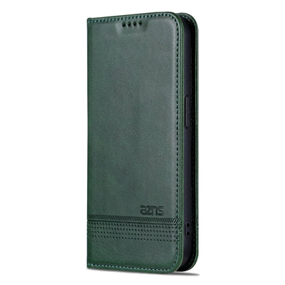 iPhone 15 Pro Leather Wallet Case with Card Holder & Magnetic Closure