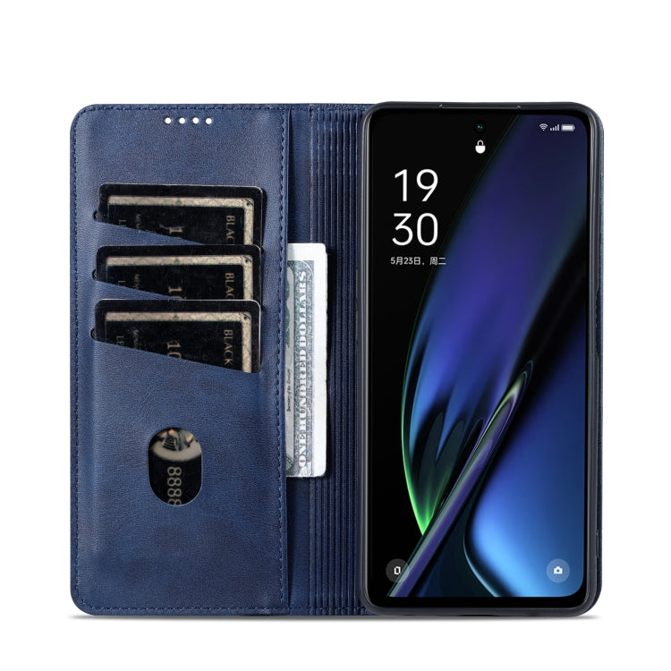 OPPO K11x Leather Wallet Case with Card Holder & Magnetic Closure