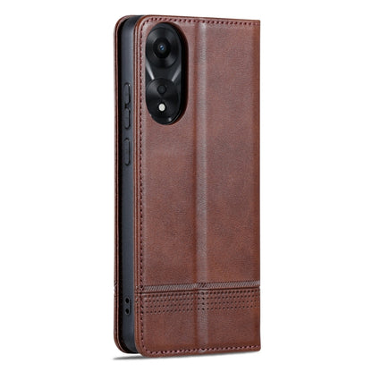 OPPO A78 4G Leather Wallet Case with Card Holder & Magnetic Closure