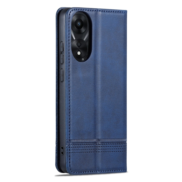 OPPO A78 4G Leather Wallet Case with Card Holder & Magnetic Closure