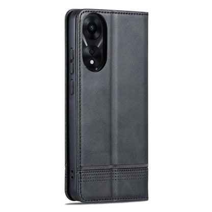 OPPO A78 4G Leather Wallet Case with Card Holder & Magnetic Closure