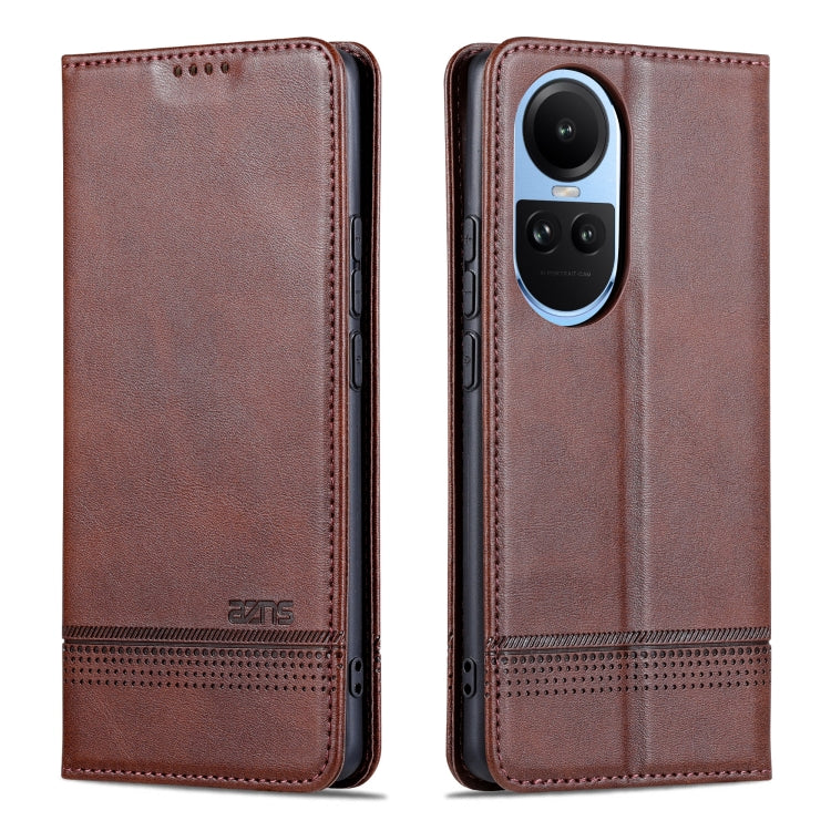 OPPO Reno10 Global Leather Wallet Case with Card Holder & Magnetic Closure