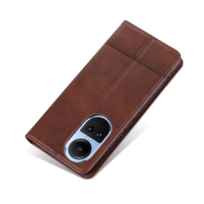 OPPO Reno10 Global Leather Wallet Case with Card Holder & Magnetic Closure