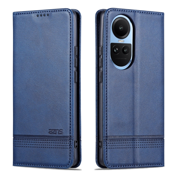 OPPO Reno10 Global Leather Wallet Case with Card Holder & Magnetic Closure