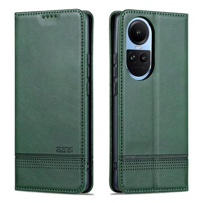 OPPO Reno10 Global Leather Wallet Case with Card Holder & Magnetic Closure