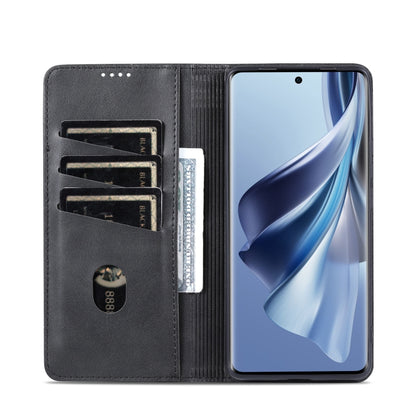 OPPO Reno10 Global Leather Wallet Case with Card Holder & Magnetic Closure