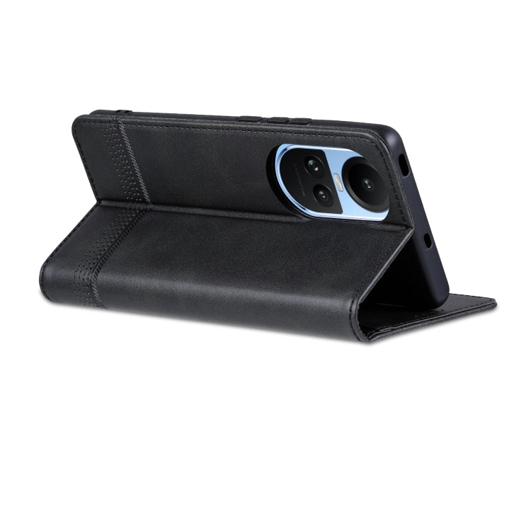 OPPO Reno10 Global Leather Wallet Case with Card Holder & Magnetic Closure