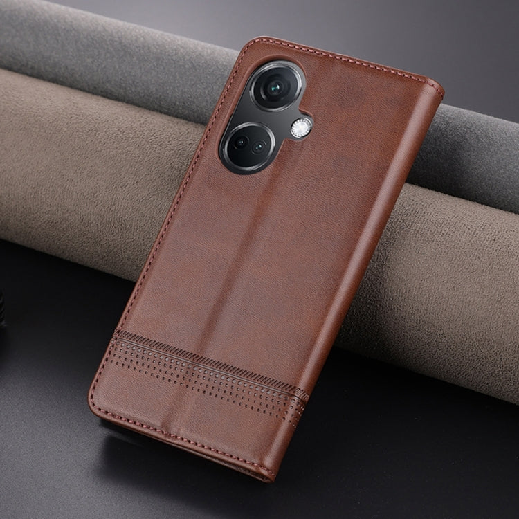 OPPO K11 5G/OnePlus Nord CE3 China Leather Wallet Case with Card Holder & Magnetic Closure