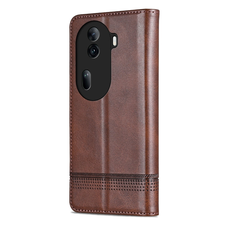 OPPO Reno11 China Leather Wallet Case with Card Holder & Magnetic Closure