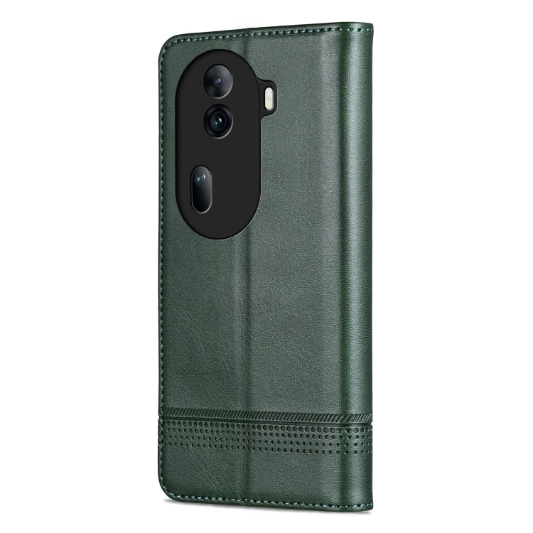 OPPO Reno11 China Leather Wallet Case with Card Holder & Magnetic Closure