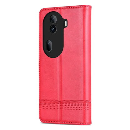 OPPO Reno11 China Leather Wallet Case with Card Holder & Magnetic Closure