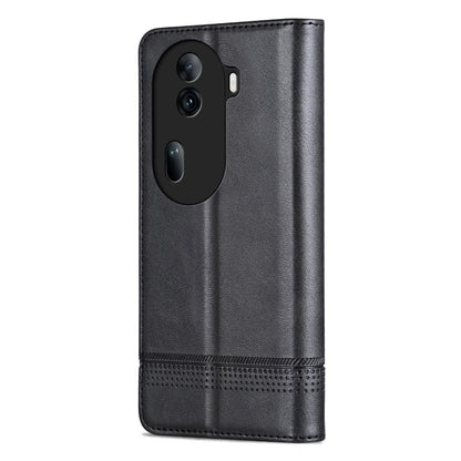 OPPO Reno11 Pro China Leather Wallet Case with Card Holder & Magnetic Closure