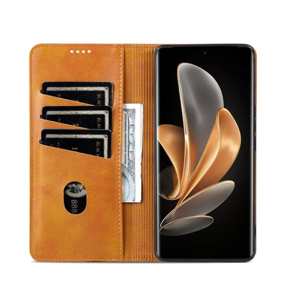 OPPO Find X7 Leather Wallet Case with Card Holder & Magnetic Closure