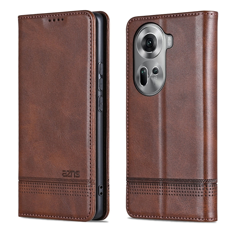 OPPO Reno11 Global Leather Wallet Case with Card Holder & Magnetic Closure