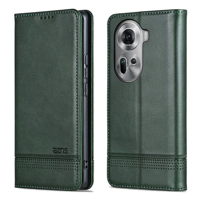 OPPO Reno11 Global Leather Wallet Case with Card Holder & Magnetic Closure