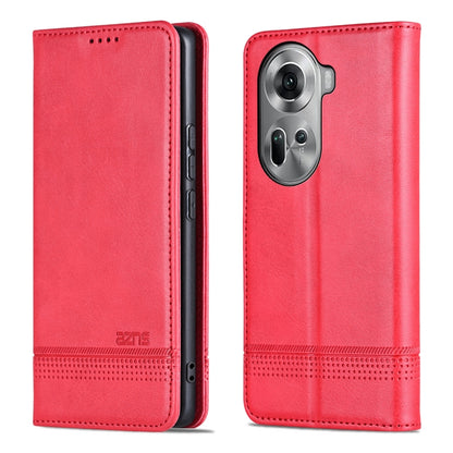 OPPO Reno11 Global Leather Wallet Case with Card Holder & Magnetic Closure