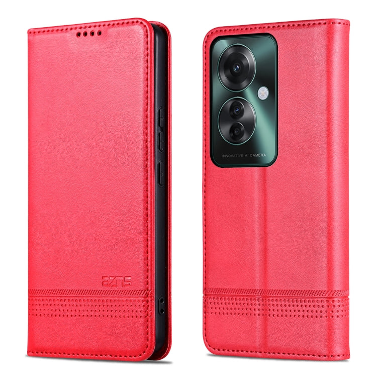 OPPO Reno11 F Leather Wallet Case with Card Holder & Magnetic Closure