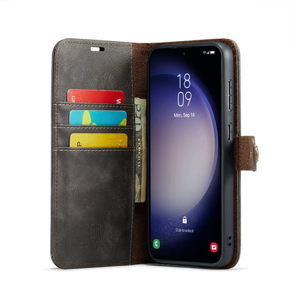 Samsung Galaxy S23 FE 5G Leather Wallet Case - Detachable & Magnetic - Card Slots