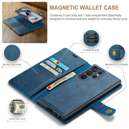 Samsung Galaxy S24 Ultra 5G Leather Wallet Case - Detachable & Magnetic - Card Slots