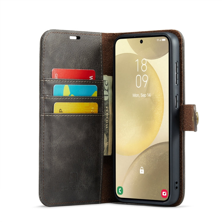 Samsung Galaxy S24+ 5G Leather Wallet Case - Detachable & Magnetic - Card Slots