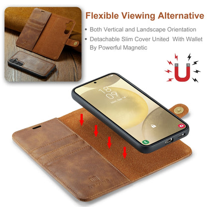 Samsung Galaxy S24+ 5G Leather Wallet Case - Detachable & Magnetic - Card Slots