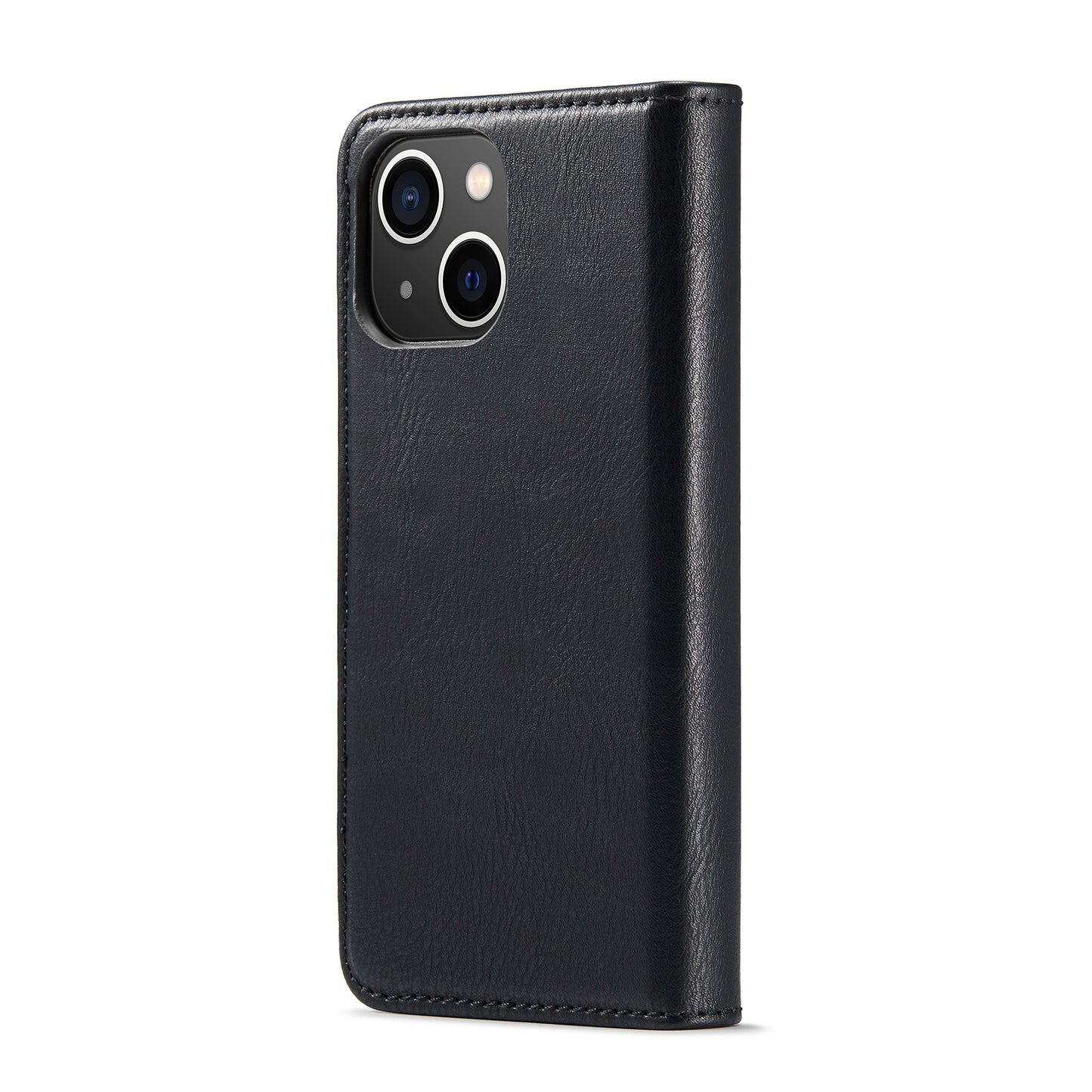 iPhone 15 Plus Leather Wallet Case - Detachable & Magnetic - Card Slots