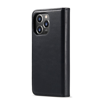 iPhone 15 Pro Leather Wallet Case - Detachable & Magnetic - Card Slots