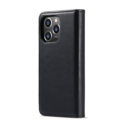 iPhone 15 Pro Max Leather Wallet Case - Detachable & Magnetic - Card Slots