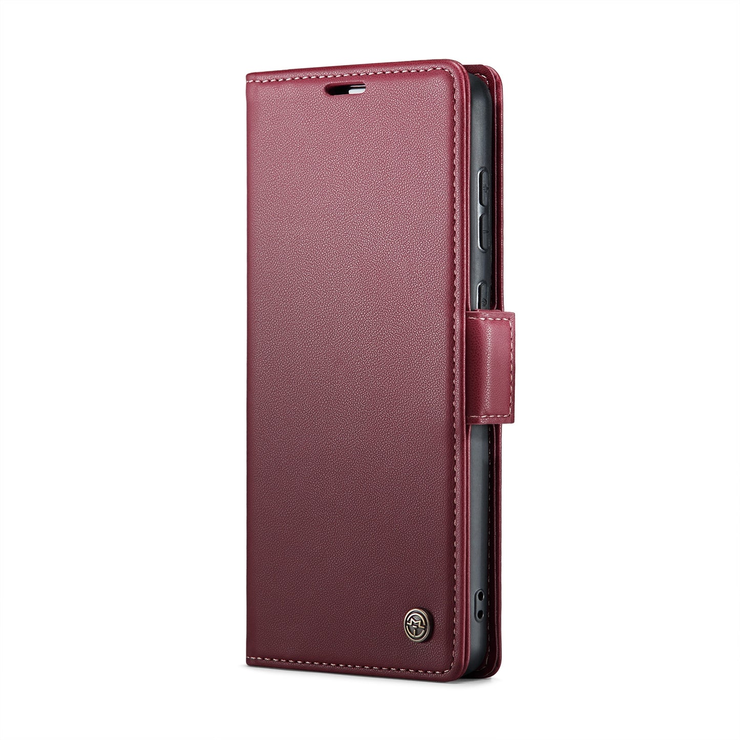 Huawei Mate 60 RFID Leather Case - Litchi Texture with Butterfly Buckle, Wallet & Stand