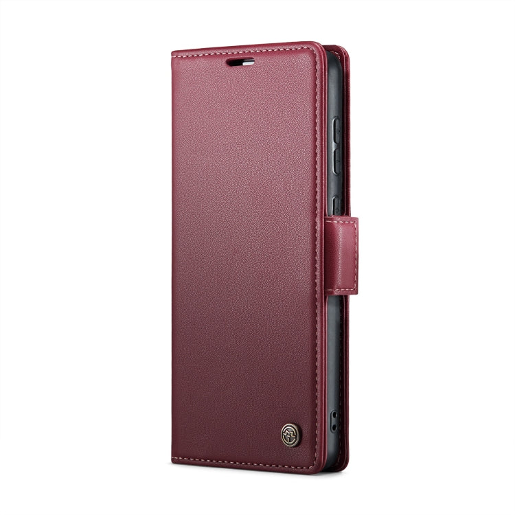 Huawei Mate 60 Pro/Pro+ RFID Leather Case - Litchi Texture with Butterfly Buckle, Wallet & Stand