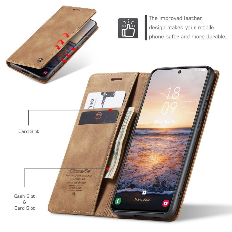 Samsung Galaxy S24 5G Elegant Leather Case with Horizontal Flip, Card Slots & Wallet