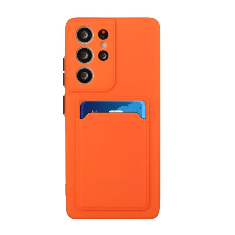 Samsung Galaxy S24 Ultra Shockproof TPU Case with Card Holder - Durable & Lightweight Design