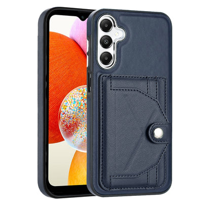 Samsung Galaxy A15 Leather Case - Shockproof with Card Holder, Durable Design