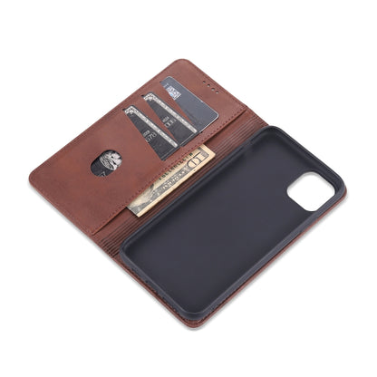 Apple iPhone 11 Leather Wallet Case with Card Holder & Magnetic Closure