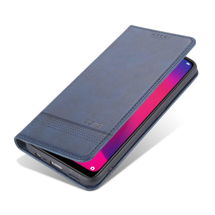 OPPO A9 2020 Leather Wallet Case with Card Holder & Magnetic Closure