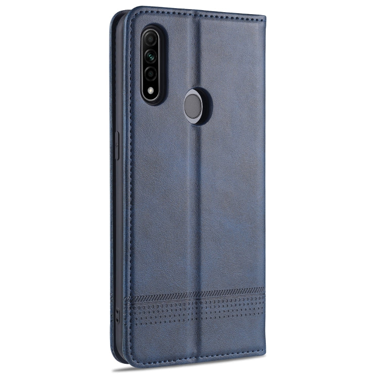 OPPO A31/A8 Leather Wallet Case with Card Holder & Magnetic Closure