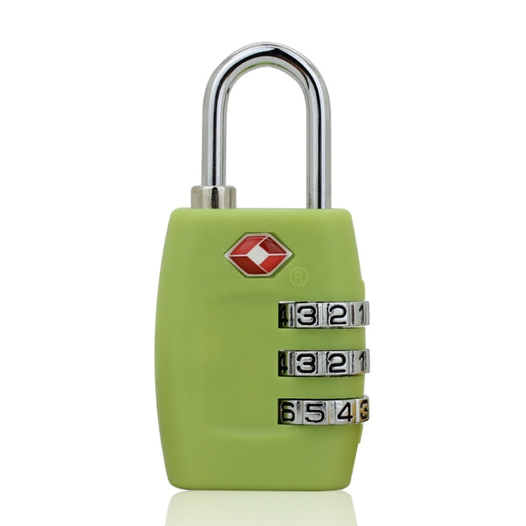 2 PCS Customs Luggage Lock Overseas Travel Luggage Zipper Lock Plastic TSA Code Lock