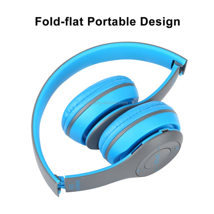 Foldable Wireless Bluetooth Headphones with 3.5mm Audio Jack