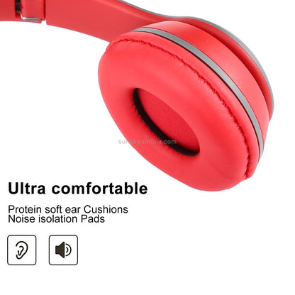 Foldable Wireless Bluetooth Headphones with 3.5mm Audio Jack