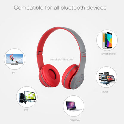 Foldable Wireless Bluetooth Headphones with 3.5mm Audio Jack