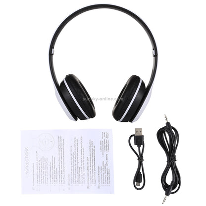 Foldable Wireless Bluetooth Headphones with 3.5mm Audio Jack