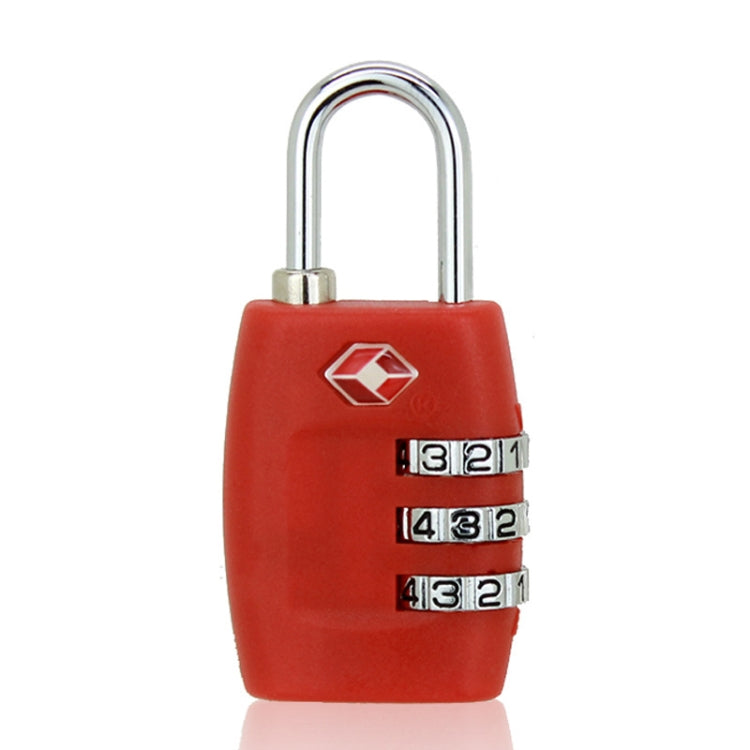 2 PCS Customs Luggage Lock Overseas Travel Luggage Zipper Lock Plastic TSA Code Lock