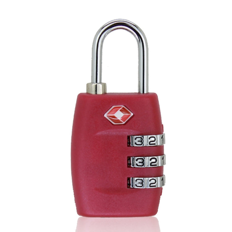 2 PCS Customs Luggage Lock Overseas Travel Luggage Zipper Lock Plastic TSA Code Lock