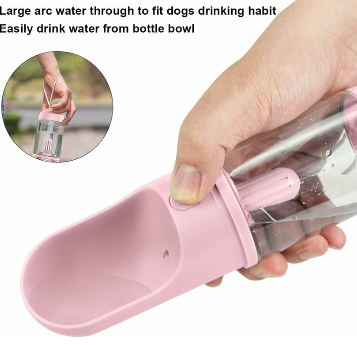 Portable Pet Hydration System - Leak-Proof Dog & Cat Outdoor Water Bottle